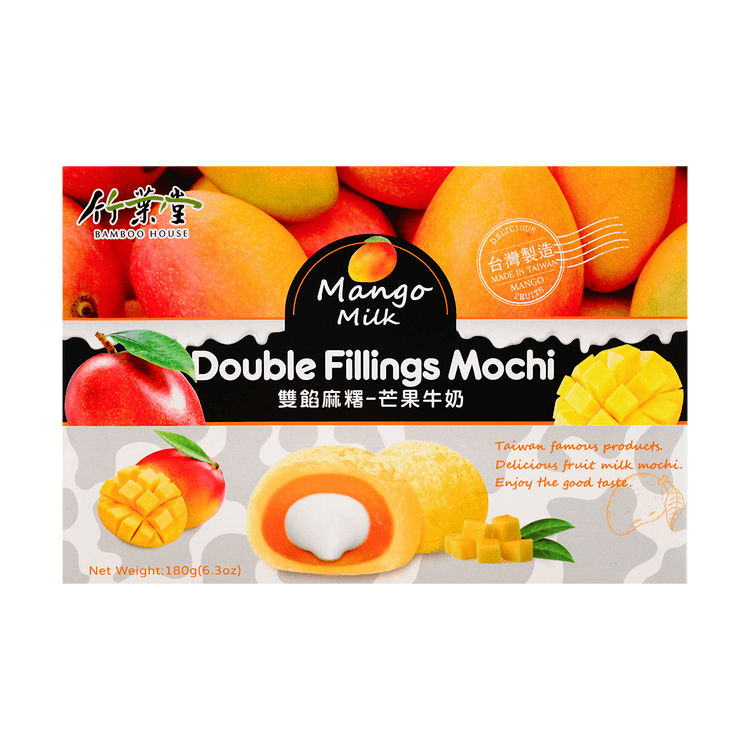 Mango milk flavored fruit mochi 6.35 oz