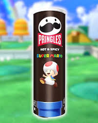 Pringles Hot & Spicy Super Mario 165g (Europe)