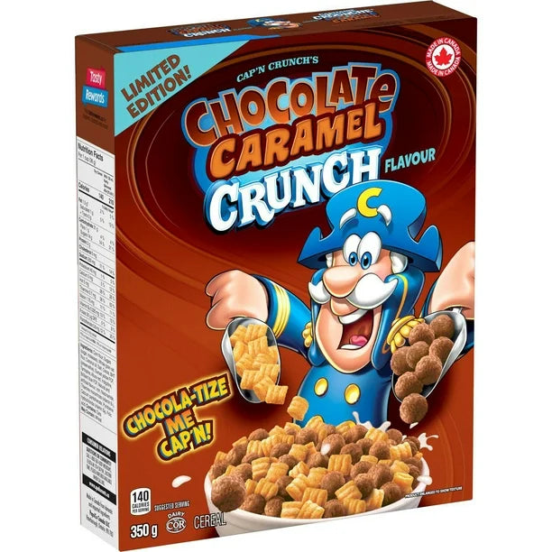 Cap’n Crunch Chocolate Caramel Crunch - Canada