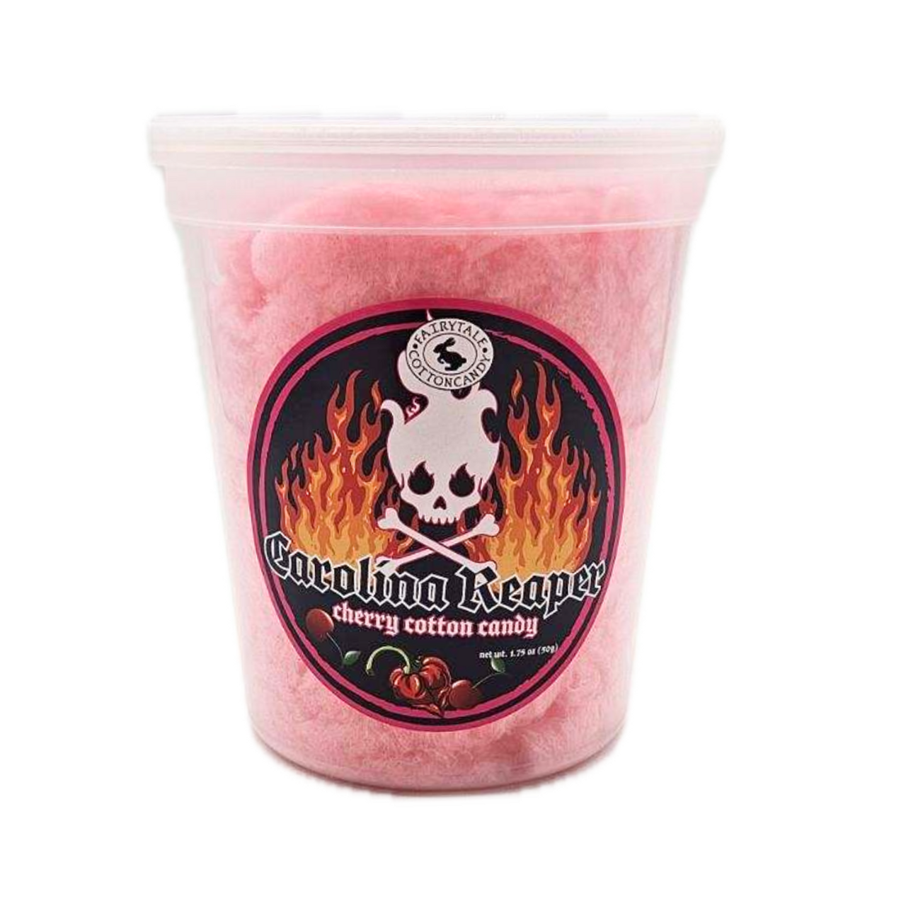 Carolina Reaper Cherry Flavored Cotton Candy