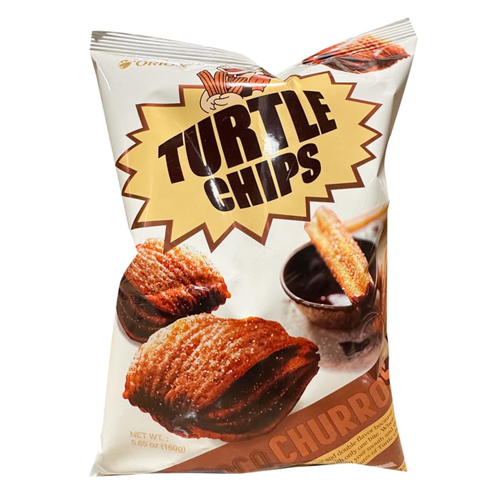 Turtle Chips Choco Churros 180g - Korea
