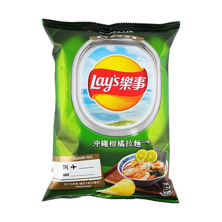 Lay’s okinawa citrus ramen-Taiwan