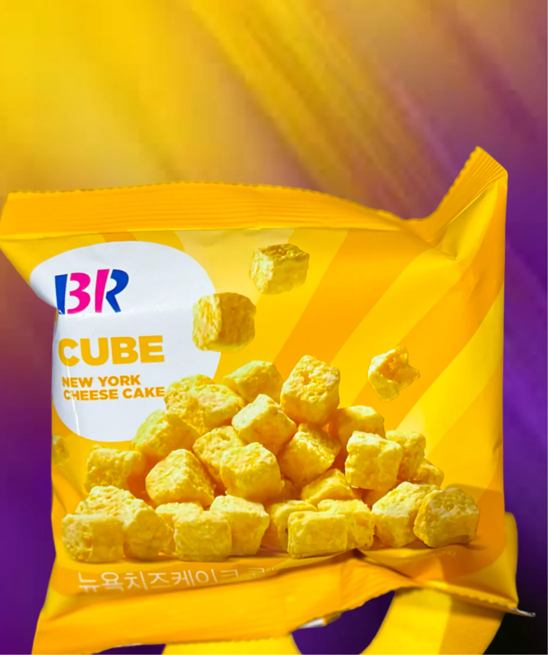 Baskin-Robbins New York Cheesecake Cube Snacks -Korea