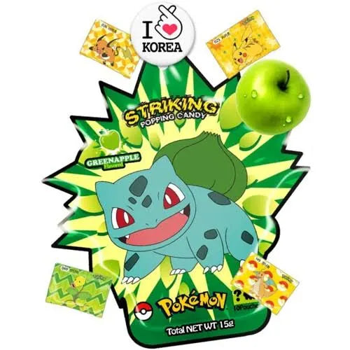 Striking Popping Candy, featuring the Pokémon