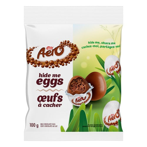 Nestle Aero Hide Me Eggs 100g-Canada