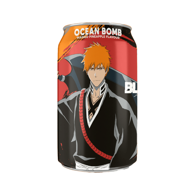 Ocean Bomb mango and pineapple Flavor sparkling water