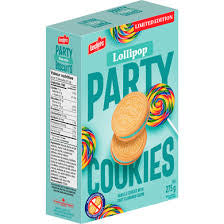 Leclerc Limited Edition Lollipop Party Cookies(vanilla, flavored with cookies)_ Canada