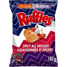 Ruffles Spicy All Dressed Potato Chips - Canada