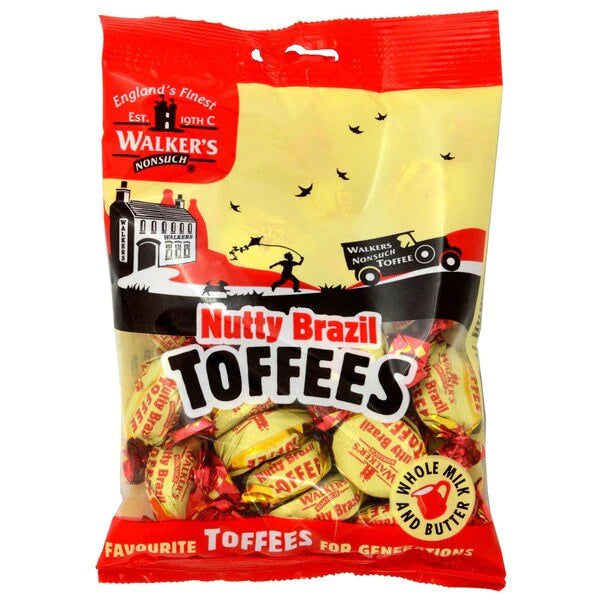 Walkers Nutty Brazil Toffees