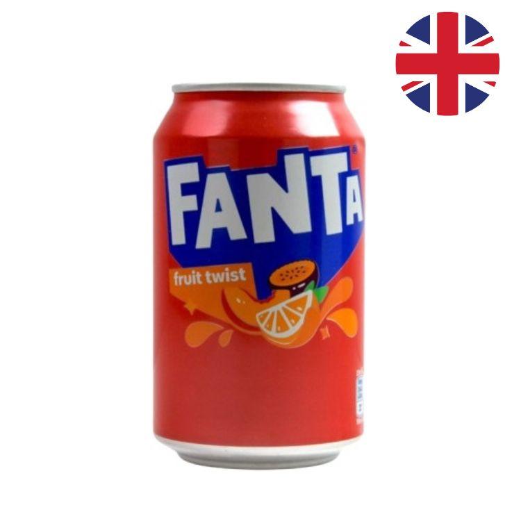 Fanta Fruit Twist, a carbonated soft drink