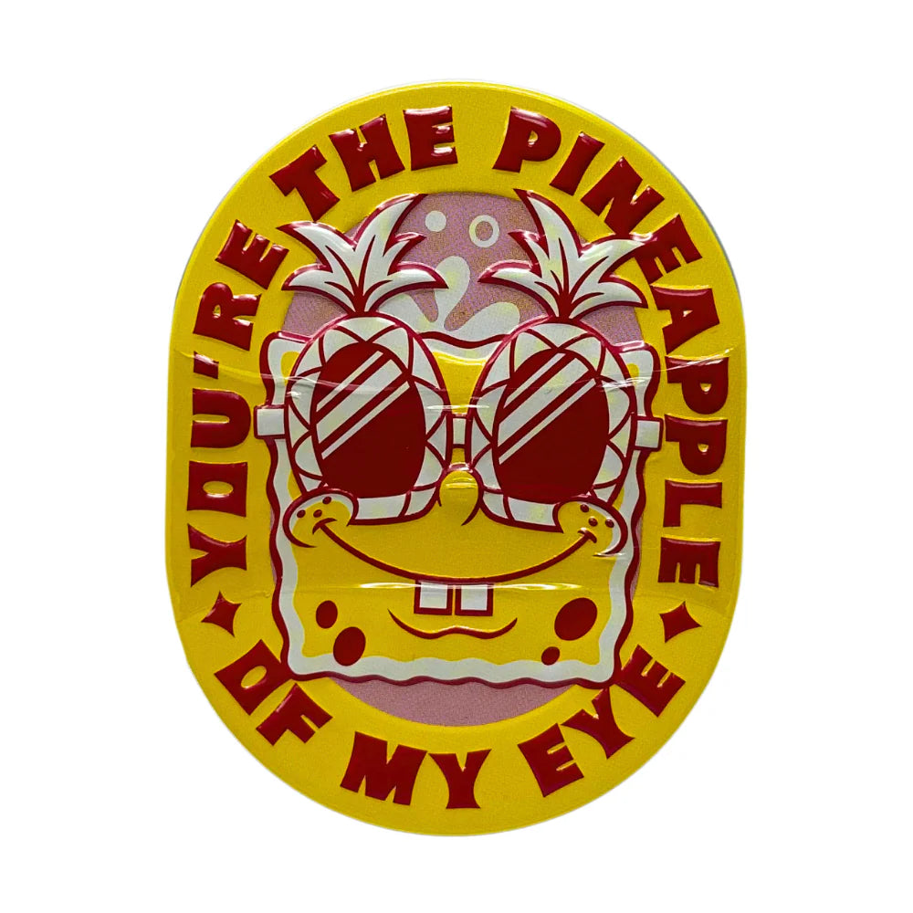 Spongeball pineapple flavoured candy