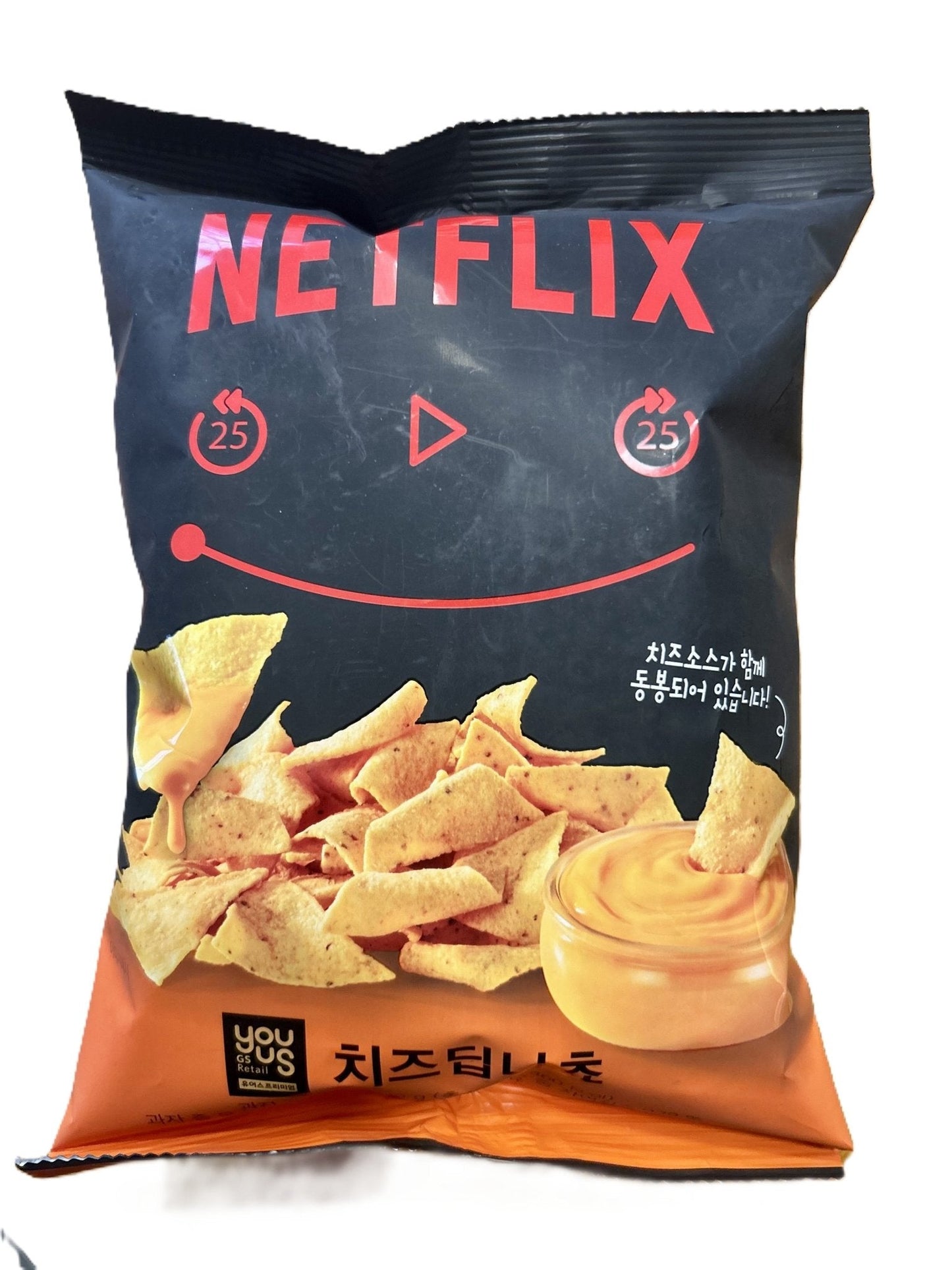 Netflix Nacho cheese chips 115g (Korea)