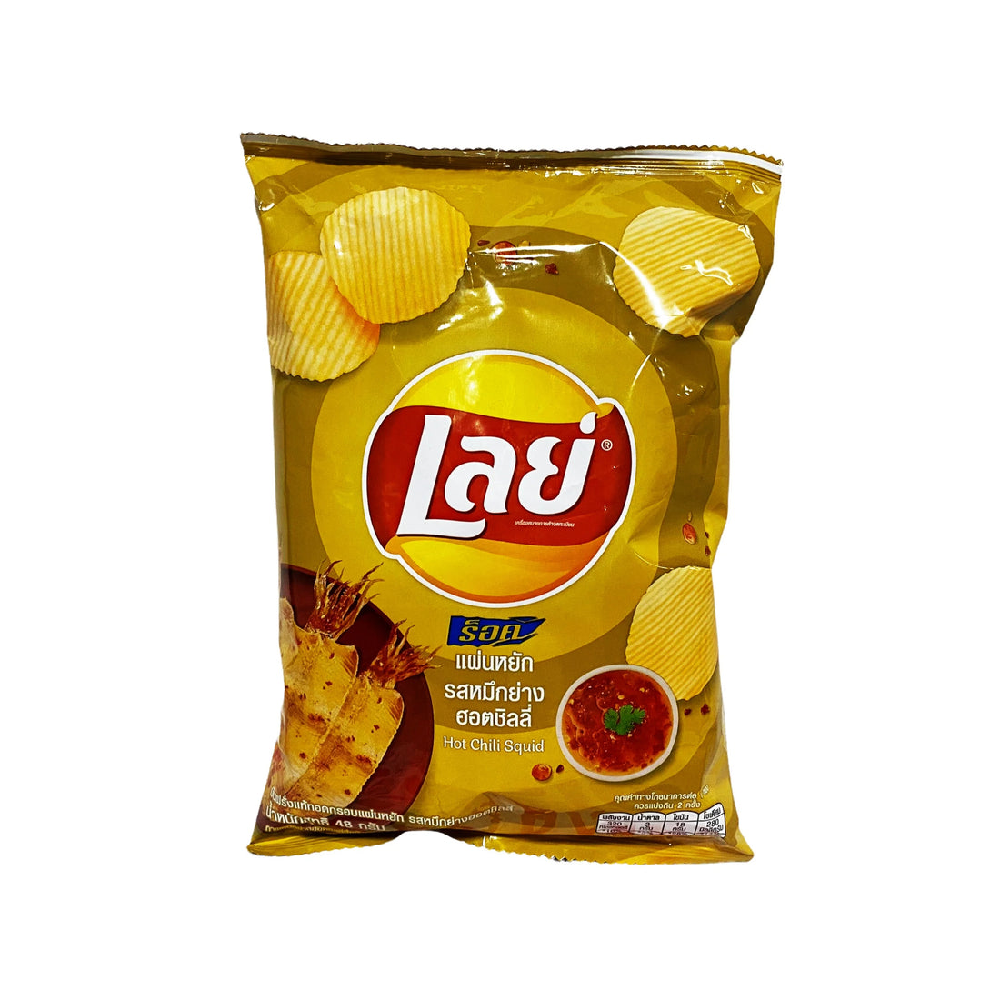 Lays Hot chili squid