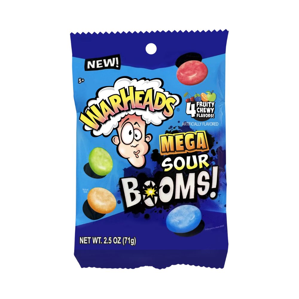 Warheads Mega Sour Booms