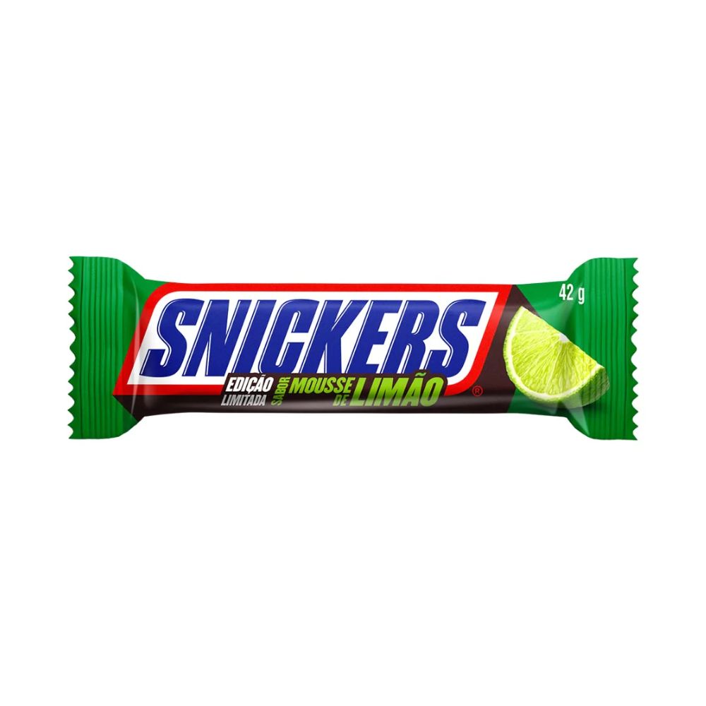 Snickers Sabor Mousse De Limao - Brazil