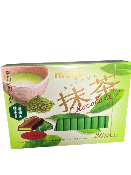 Meiji Matcha Chocolate