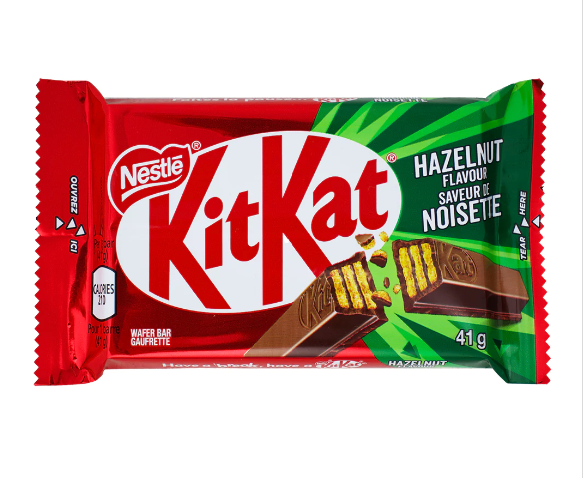 Kitkat Hazelnut Flavor - Canada