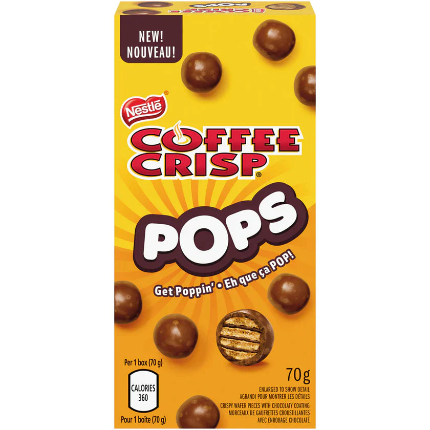 Nestle Coffee Crisp Pops - Canada