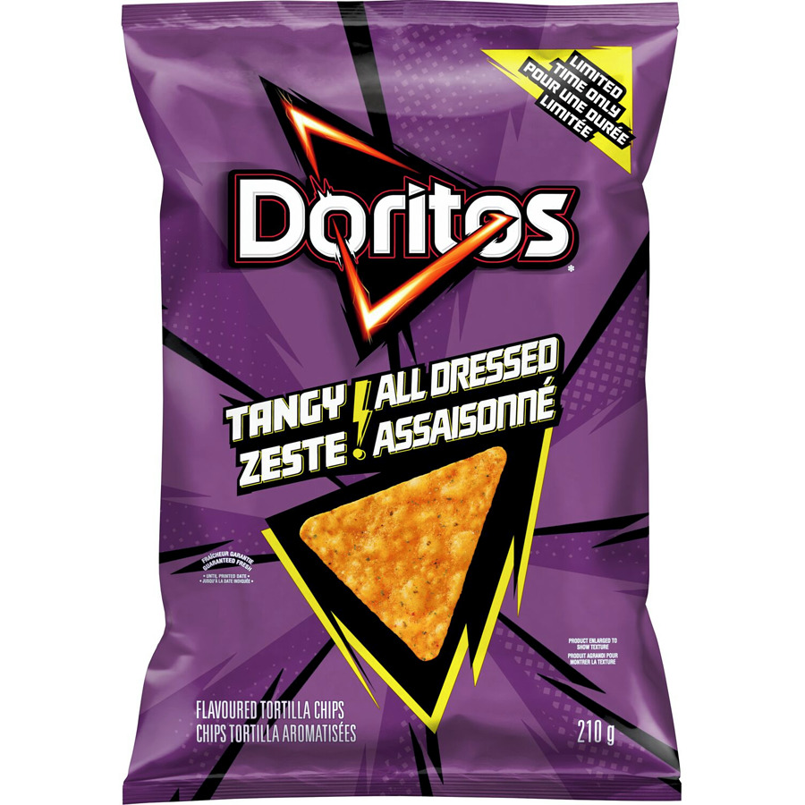 Doritos Tangy Zeste Assaisonne