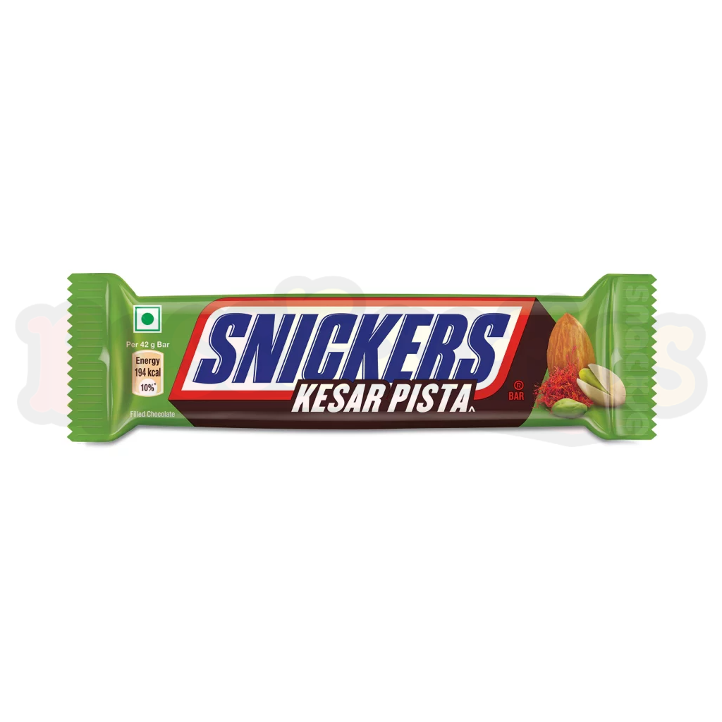 Snickers Kesar Pista Chocolate Bar - 42G