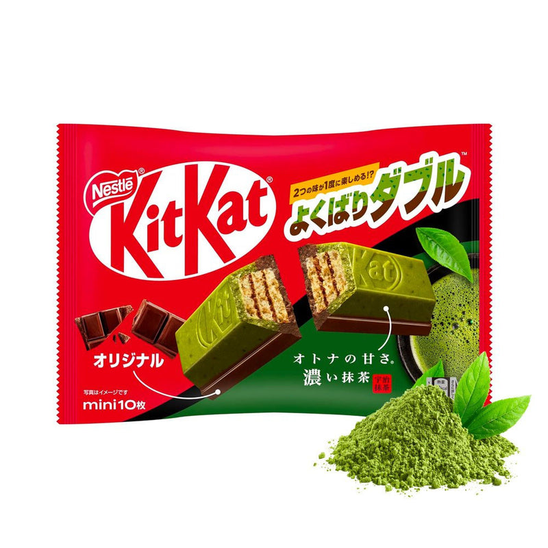 Nestle Kit-Kat Double Matcha And Original