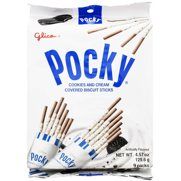 Pocky Cookies and cream