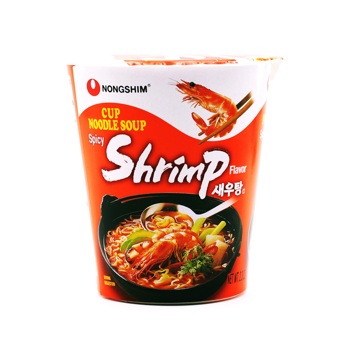 Nongshim Spicy Shrimp Cup Noodle Soup