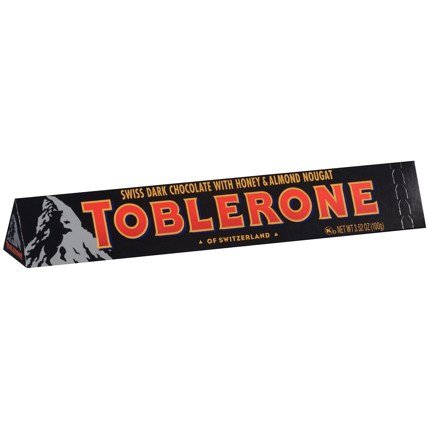 Toblerone Dark Chocolate with Honey & Almond Nougat - Australia