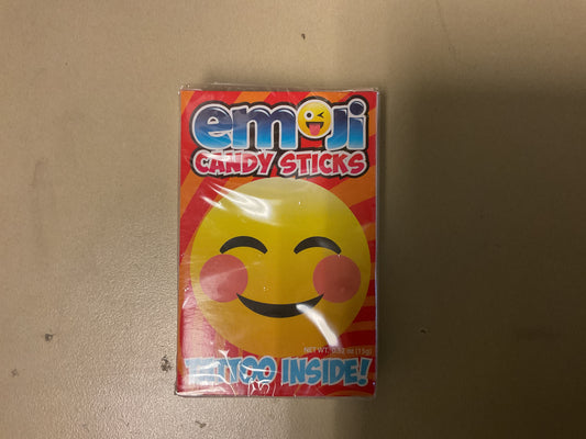 Emoji candy sticks