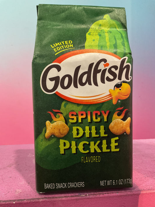 Goldfish Spicy Dill Pickle cracker