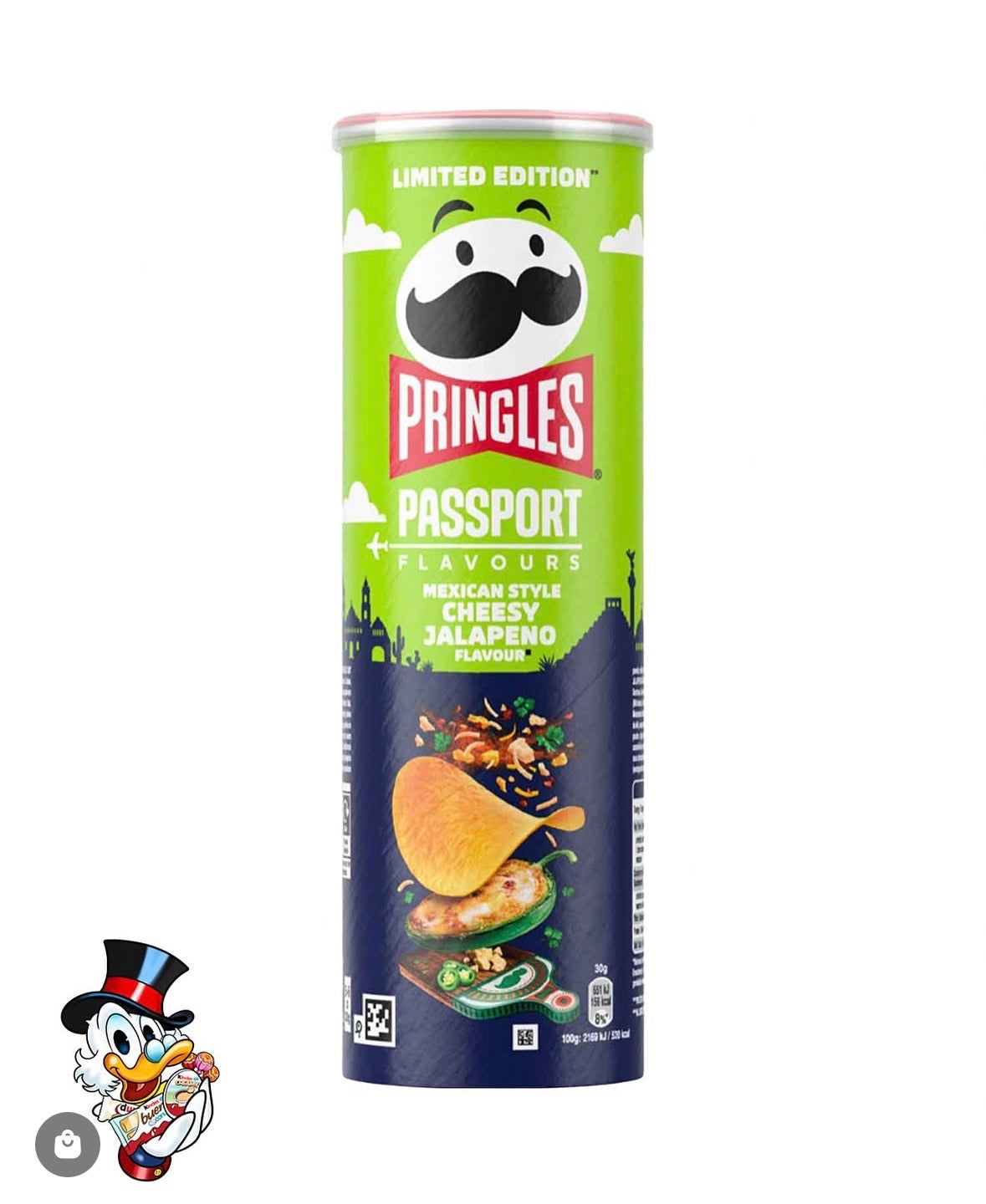 Pringles mexican style cheesy jalapeno- UK