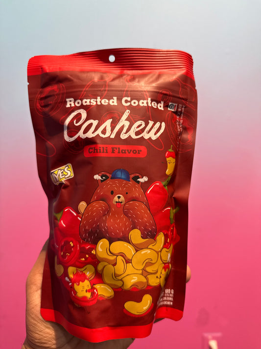 Roasted Coated Cashew Chili Flavor 100g (Indonesia)