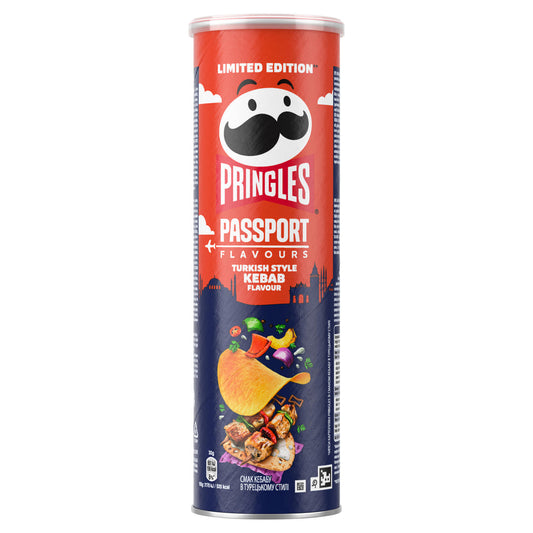 Pringles limited edition Passport Turkish style kebab flavour- UK