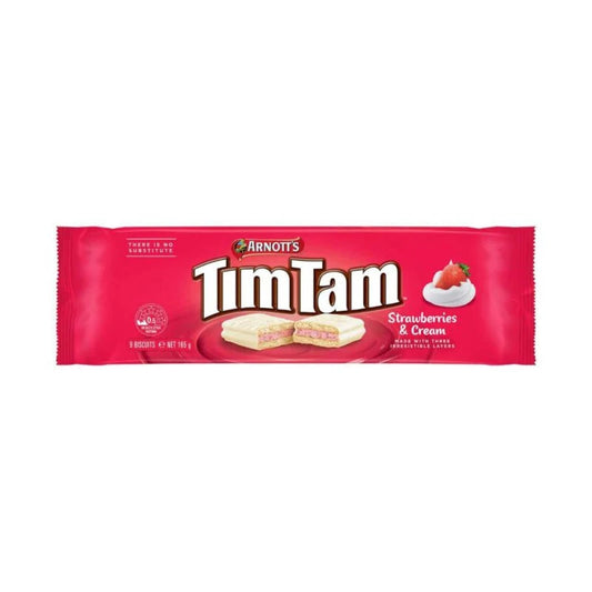 Arnott's Tim Tam Strawberries & Cream- Australia