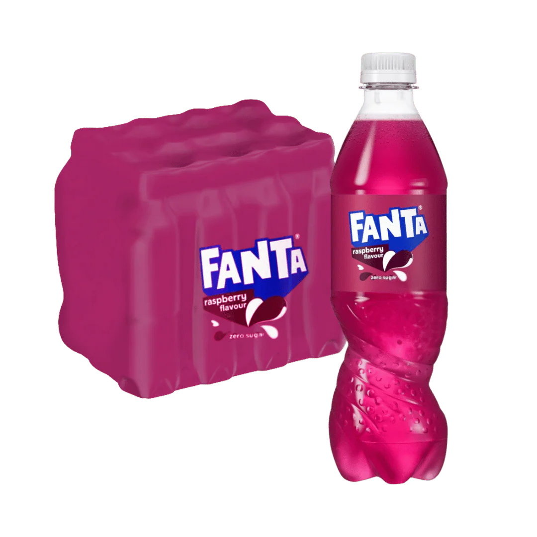 Fanta Raspberry zero sugar- United Kingdom