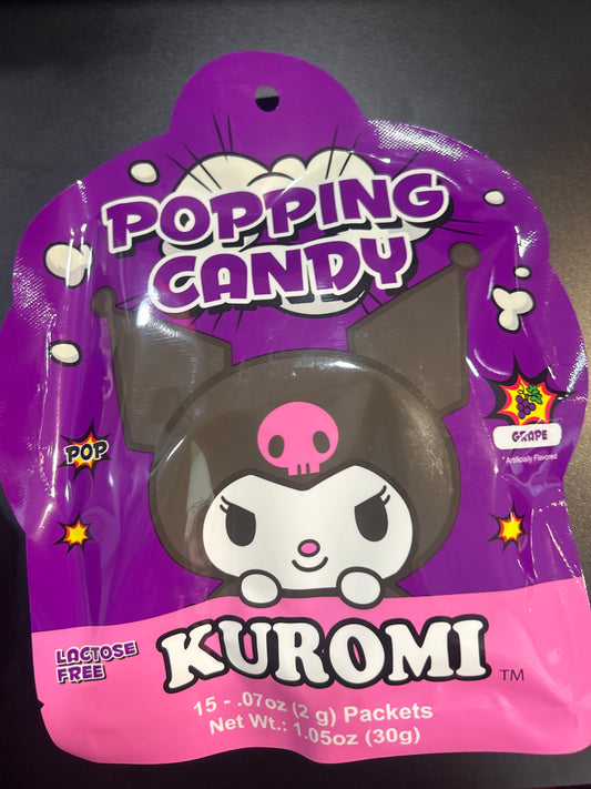 Popping candy kuromi grape flavour