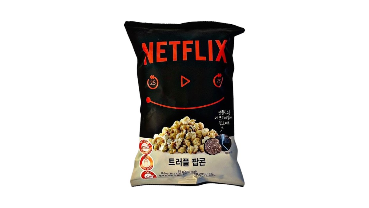 Netflix Black Truffle Popcorn 85g  - Korea