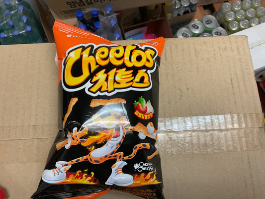 Cheetos Flaming Hot South Korea