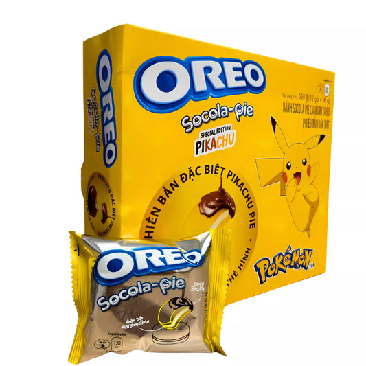 OREO Pokemon Banana Chocolate Pie