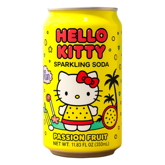 Hello kitty Passion fruit sparkling- Japan