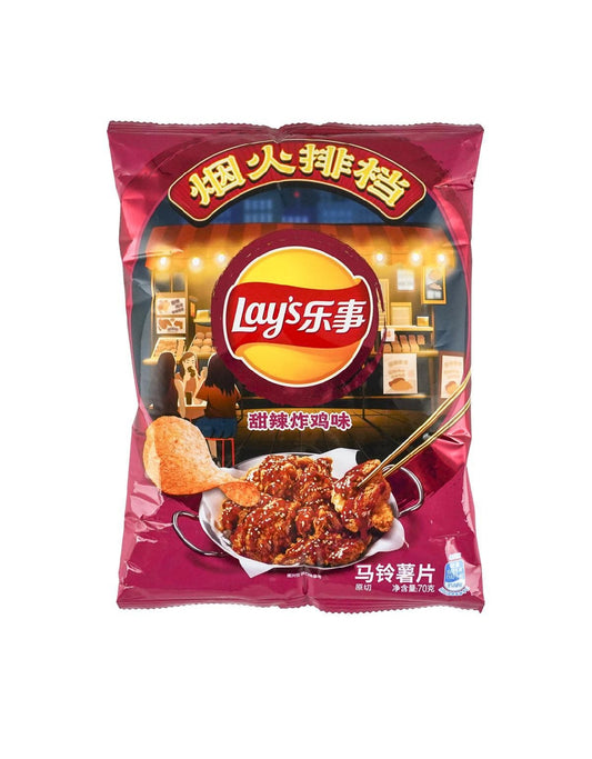 Lay's Potato Chips Sweet and Spicy Fried Chicken Flavor - China