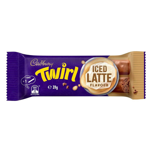 Cadbury Twirl Iced Latte Flavor - New Zealand