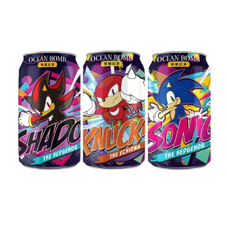 Ocean Bomb Sonic Lemon Tea Drink - Taiwan
