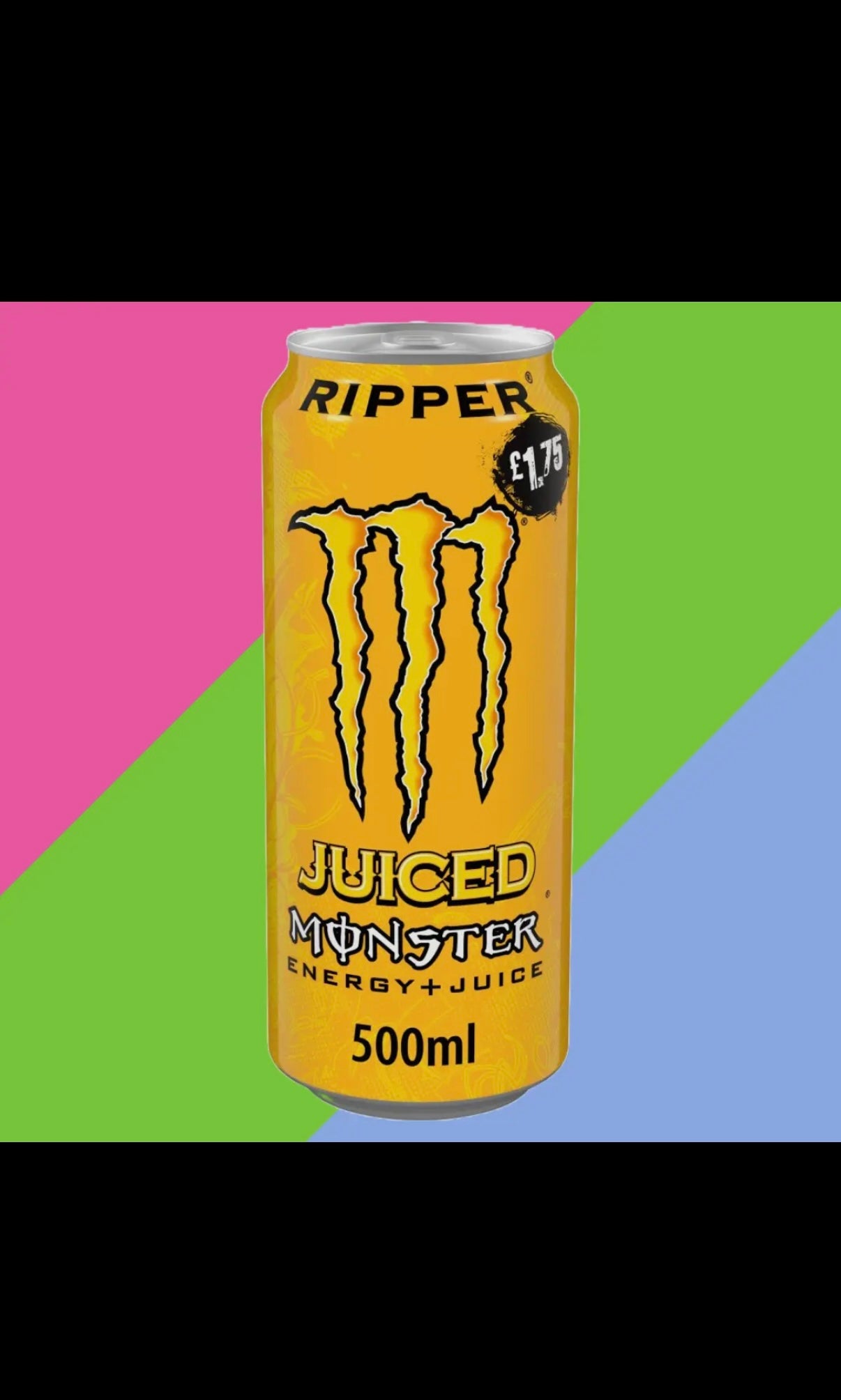 Monster Energy + Juice Ripper 500ml Product of Dublin, Ireland