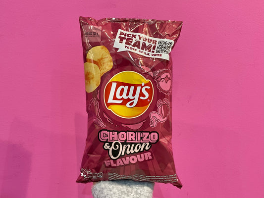 Lay's Chorizo & Onion flavored potato chips - Europe