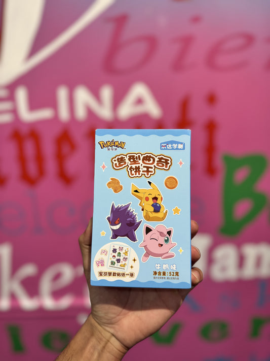 Pokemon Blue Cookies - China