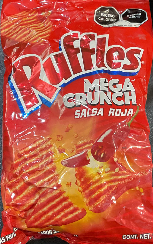 Ruffles Mega Crunch Salsa Roja