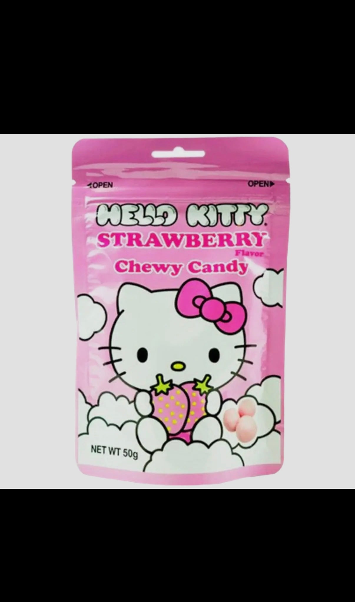 Hello Kitty Strawberry Soft Candy 1.9 oz