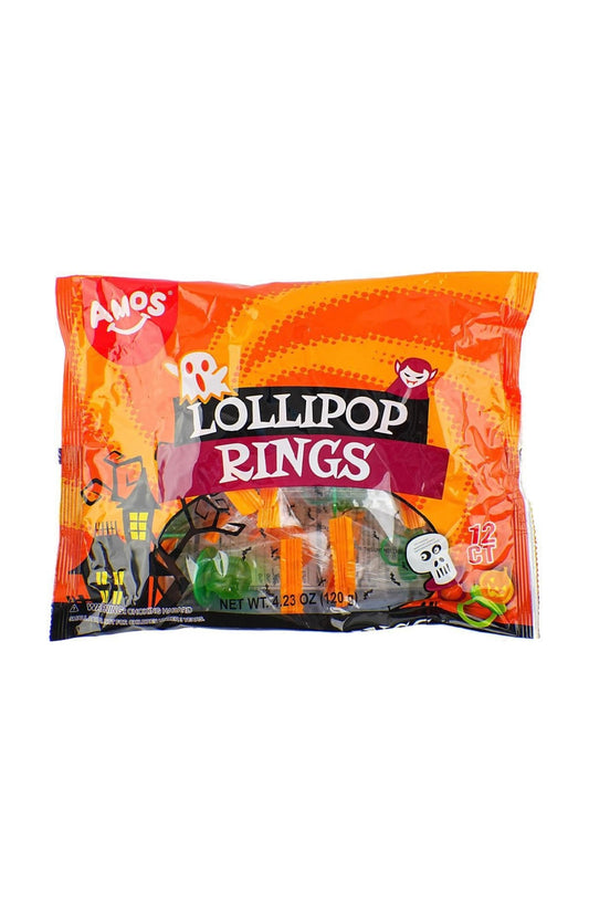 Halloween Lollipop Rings,4.23 oz