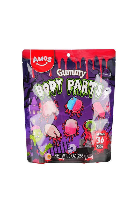 Gummy Body Parts,9 oz (Halloween Limited]